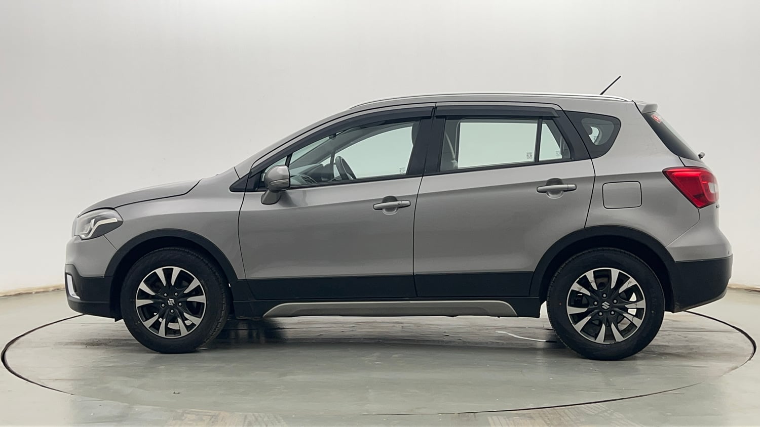 Used 2021 Maruti Suzuki S-Cross Alpha AT Petrol Automatic exterior LEFT SIDE VIEW