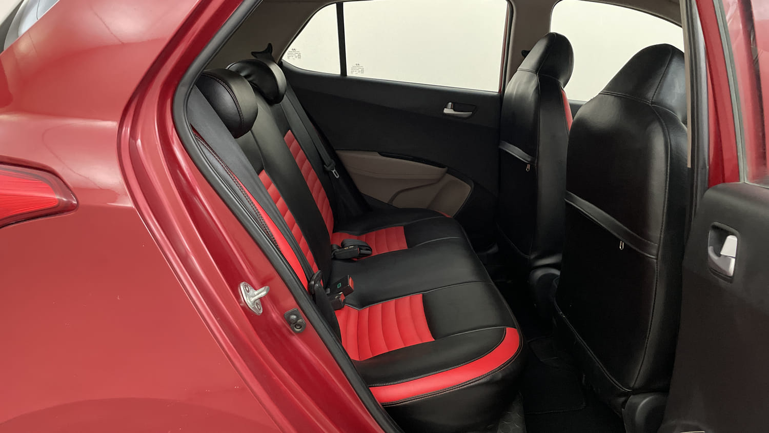 Used 2018 Hyundai Grand i10 Asta 1.2 Kappa VTVT Petrol Manual interior RIGHT SIDE REAR DOOR CABIN VIEW