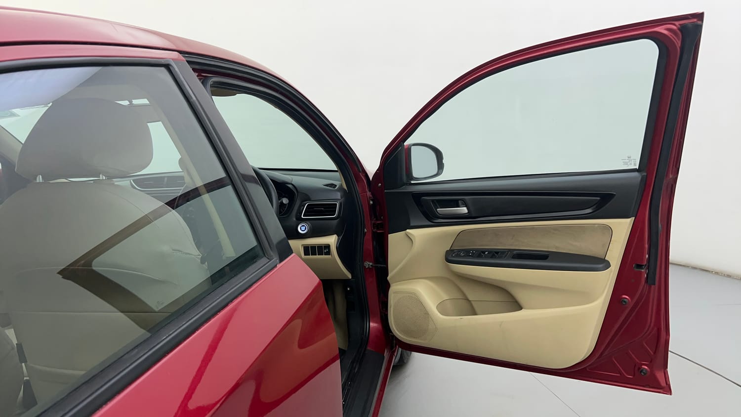 Used 2018 Honda Amaze 1.2 V CVT Petrol Petrol Automatic interior RIGHT FRONT DOOR OPEN VIEW