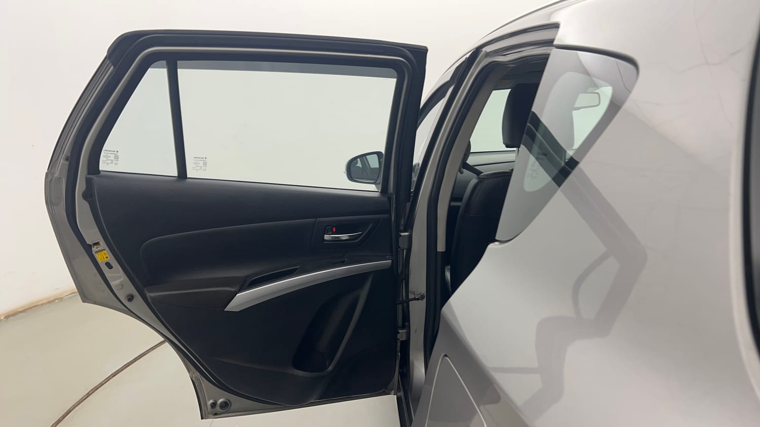 Used 2021 Maruti Suzuki S-Cross Alpha AT Petrol Automatic interior LEFT REAR DOOR OPEN VIEW