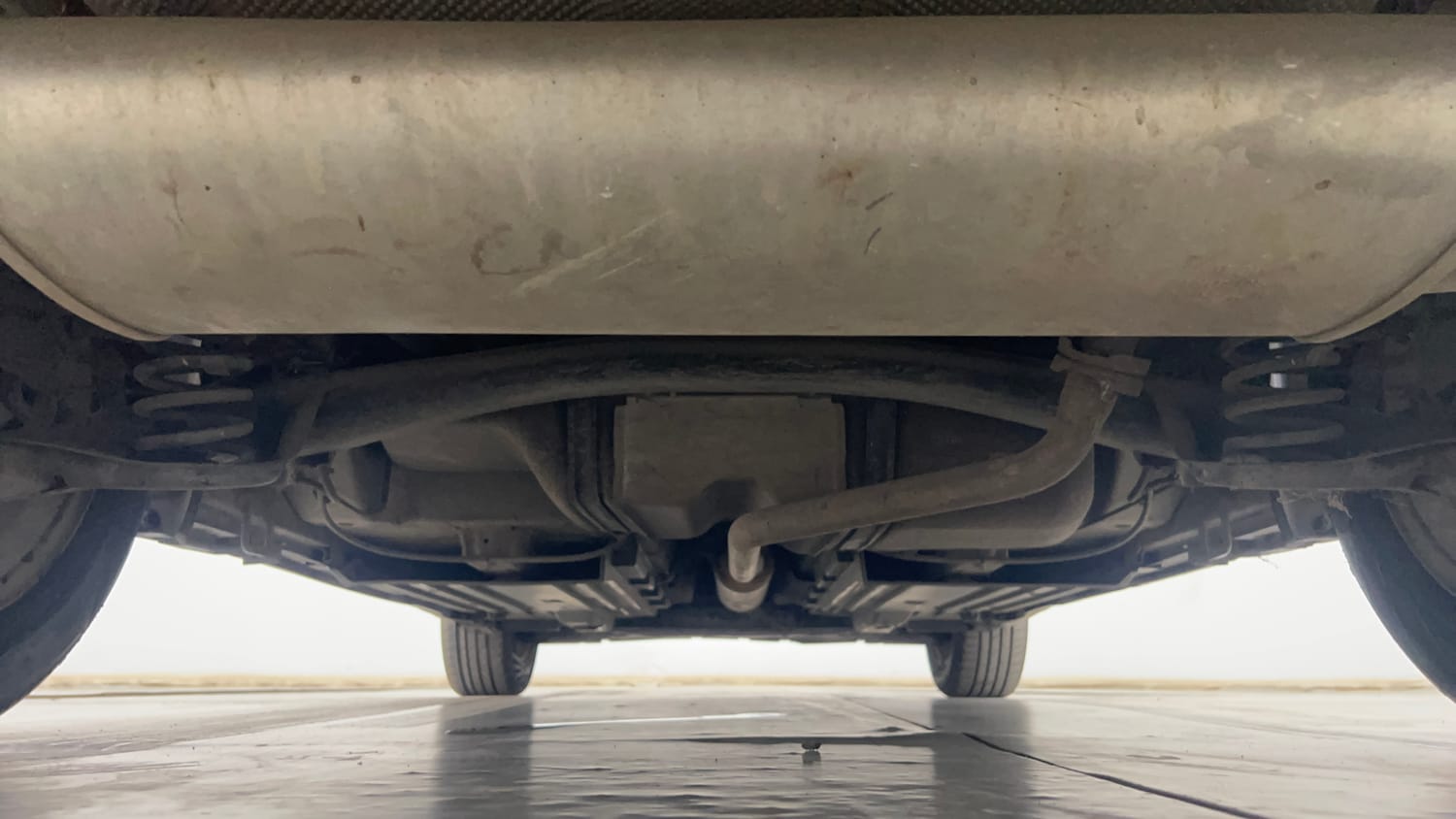 Used 2021 Maruti Suzuki S-Cross Alpha AT Petrol Automatic extra REAR UNDERBODY VIEW (TAKEN FROM REAR)