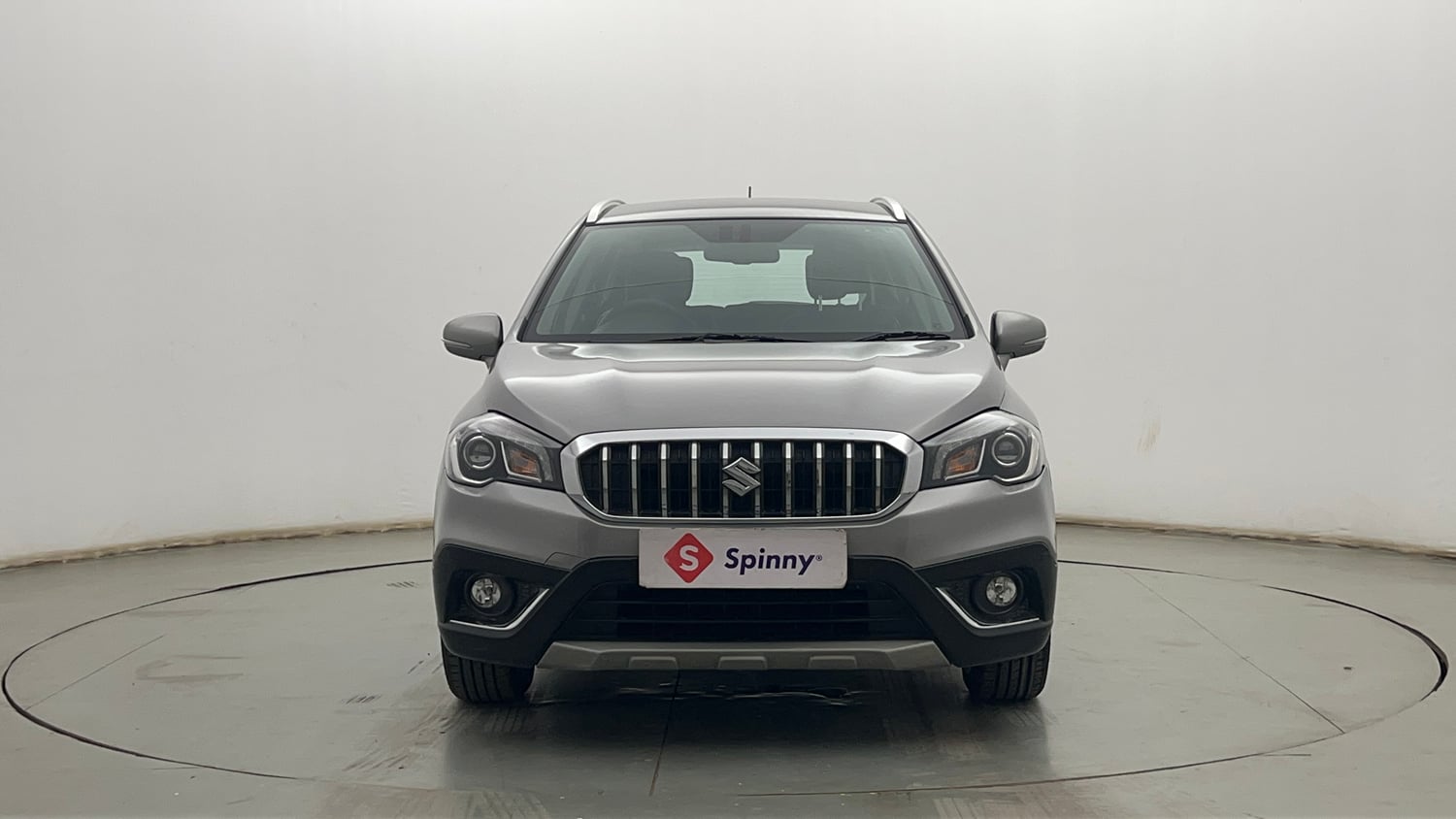 Used 2021 Maruti Suzuki S-Cross Alpha AT Petrol Automatic exterior FRONT VIEW
