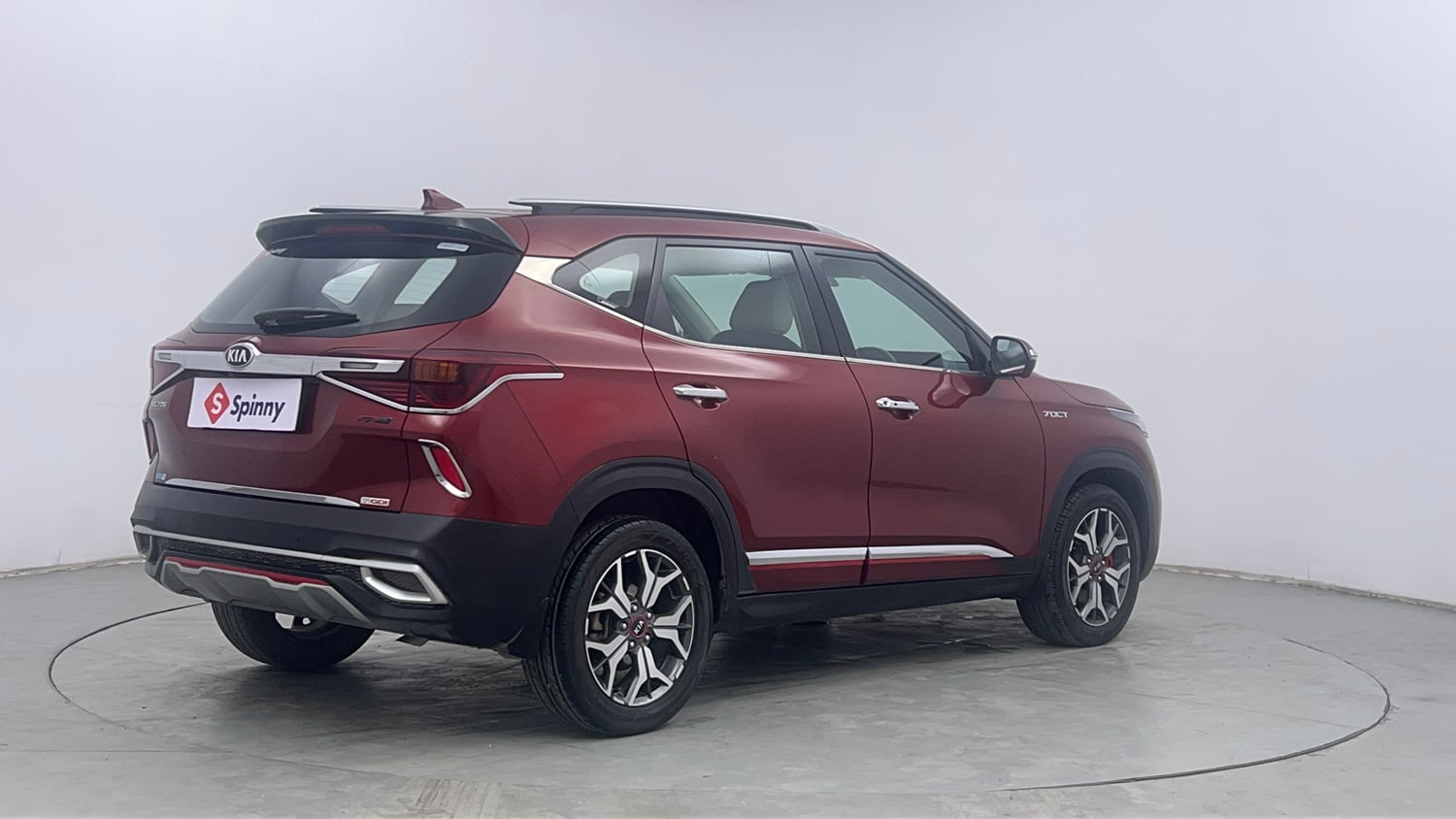 Used 2020 kia Seltos GTX Plus DCT 1.4 Petrol Automatic exterior RIGHT REAR CORNER VIEW