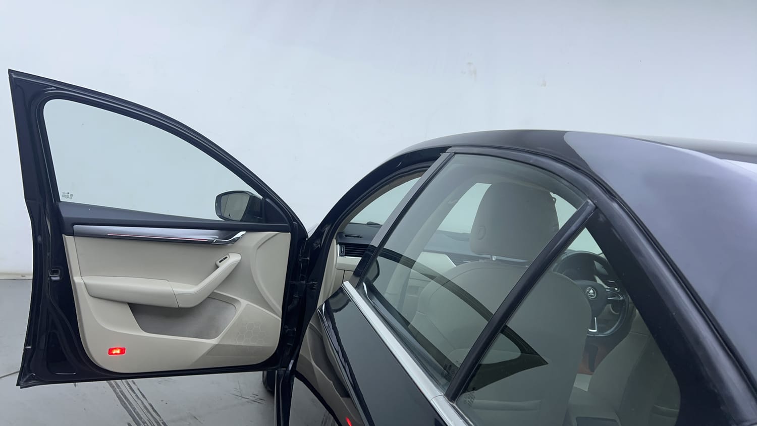 Used 2017 Skoda Octavia 1.8 TSI Style Plus AT Petrol Automatic interior LEFT FRONT DOOR OPEN VIEW
