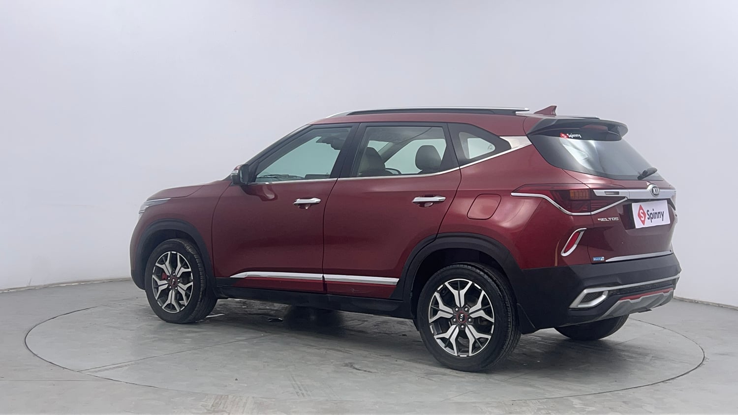 Used 2020 kia Seltos GTX Plus DCT 1.4 Petrol Automatic exterior LEFT REAR CORNER VIEW