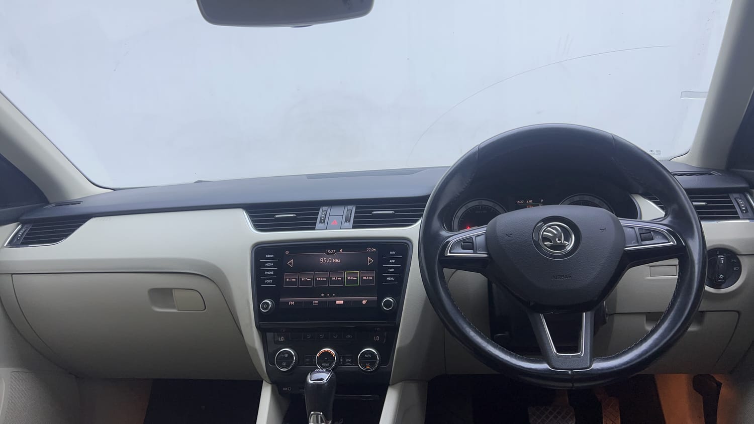 Used 2017 Skoda Octavia 1.8 TSI Style Plus AT Petrol Automatic interior DASHBOARD VIEW