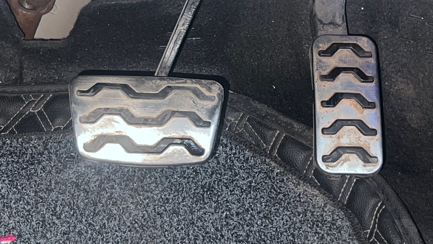 Used 2020 kia Seltos GTX Plus DCT 1.4 Petrol Automatic interior PEDALS VIEW