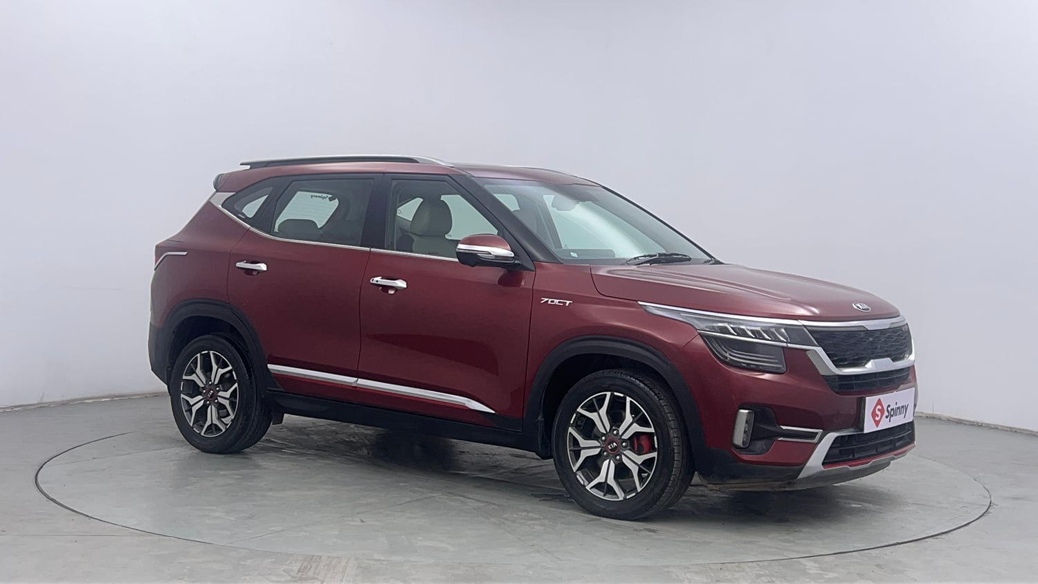 Used 2020 kia Seltos GTX Plus DCT 1.4 Petrol Automatic exterior RIGHT FRONT CORNER VIEW