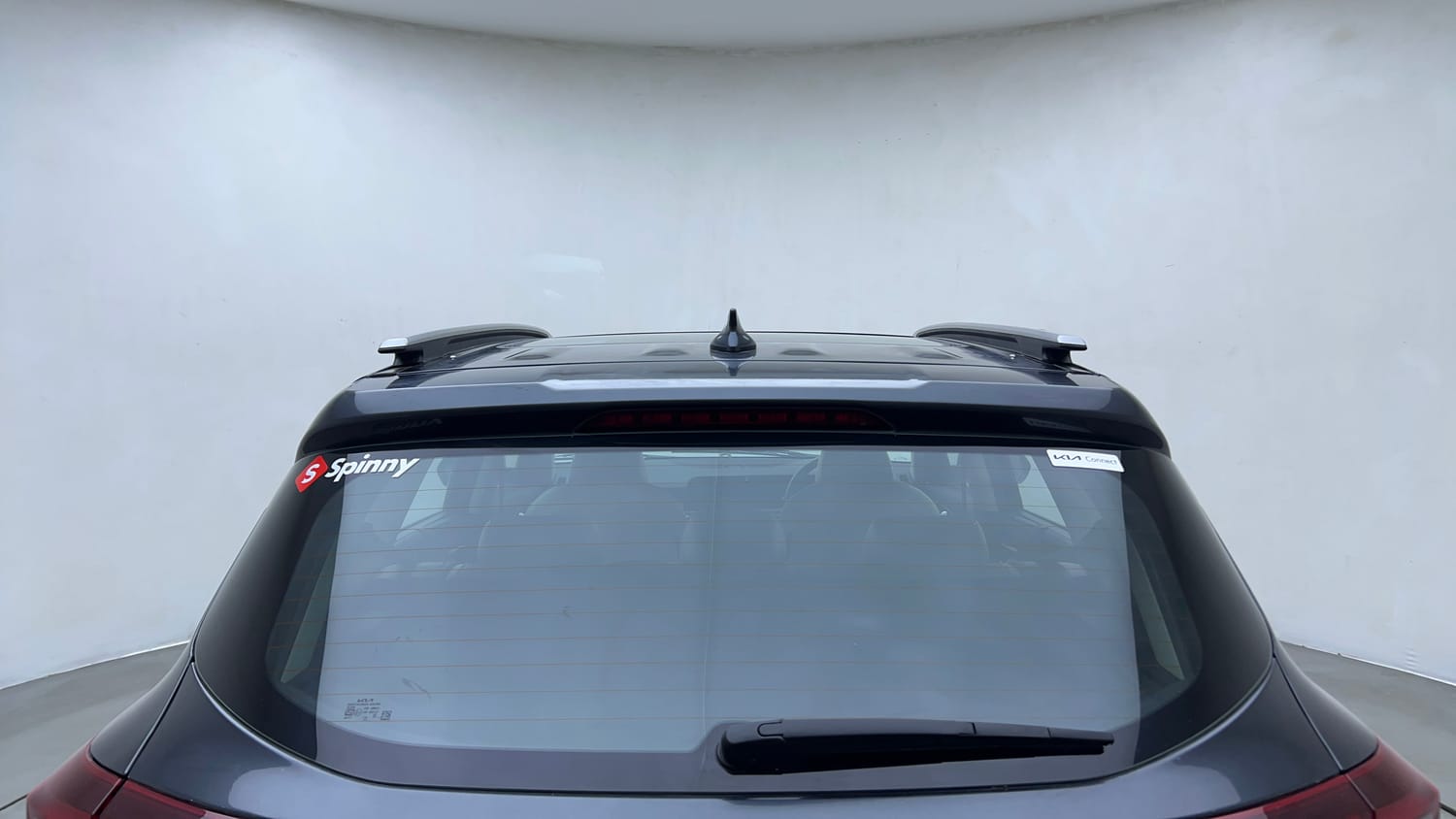 Used 2023 Kia Seltos HTX 1.5 Petrol MT Petrol Manual exterior BACK WINDSHIELD VIEW