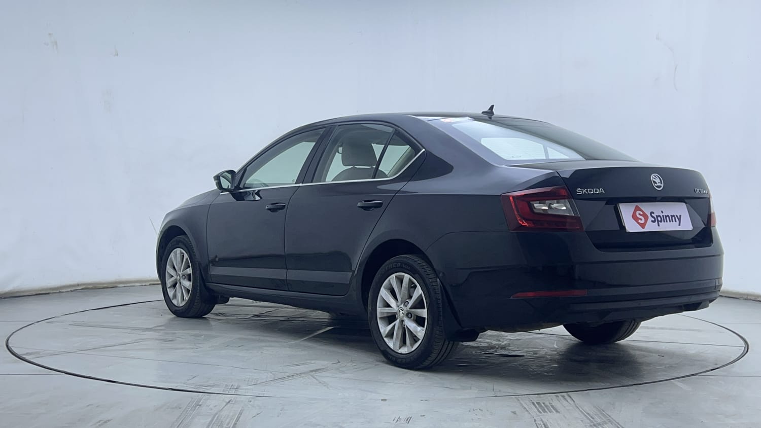 Used 2017 Skoda Octavia 1.8 TSI Style Plus AT Petrol Automatic exterior LEFT REAR CORNER VIEW