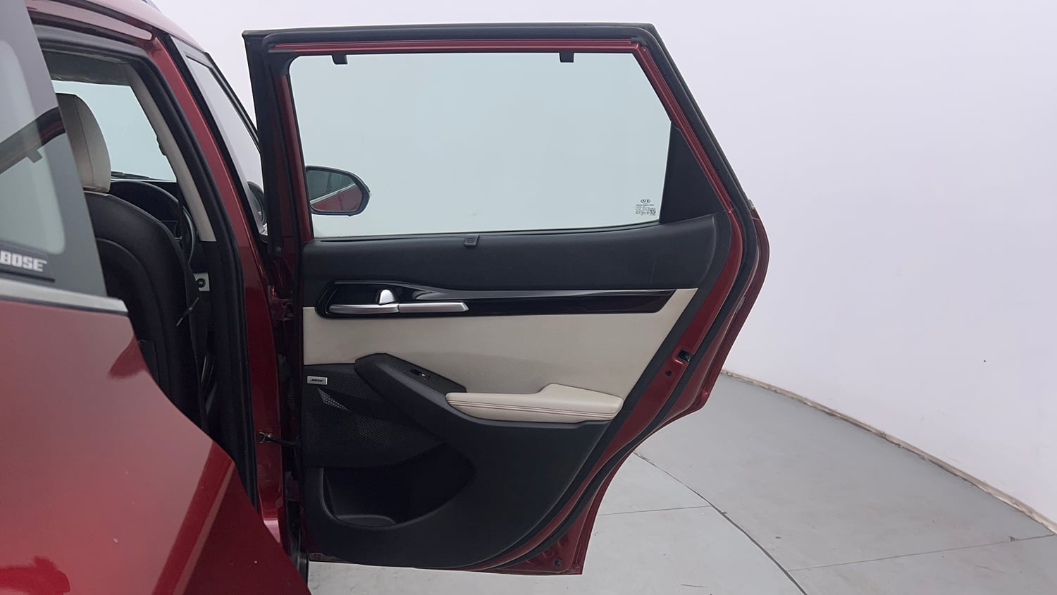 Used 2020 kia Seltos GTX Plus DCT 1.4 Petrol Automatic interior RIGHT REAR DOOR OPEN VIEW