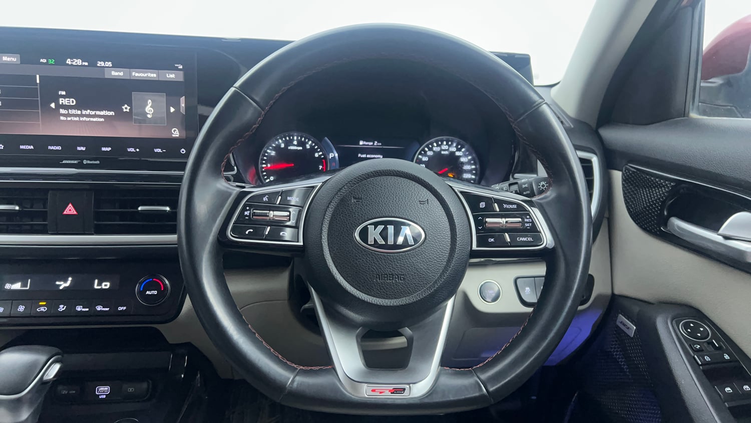 Used 2020 kia Seltos GTX Plus DCT 1.4 Petrol Automatic interior STEERING VIEW