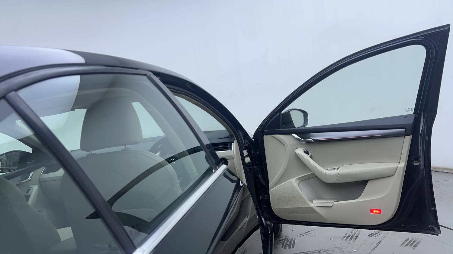 Used 2017 Skoda Octavia 1.8 TSI Style Plus AT Petrol Automatic interior RIGHT FRONT DOOR OPEN VIEW