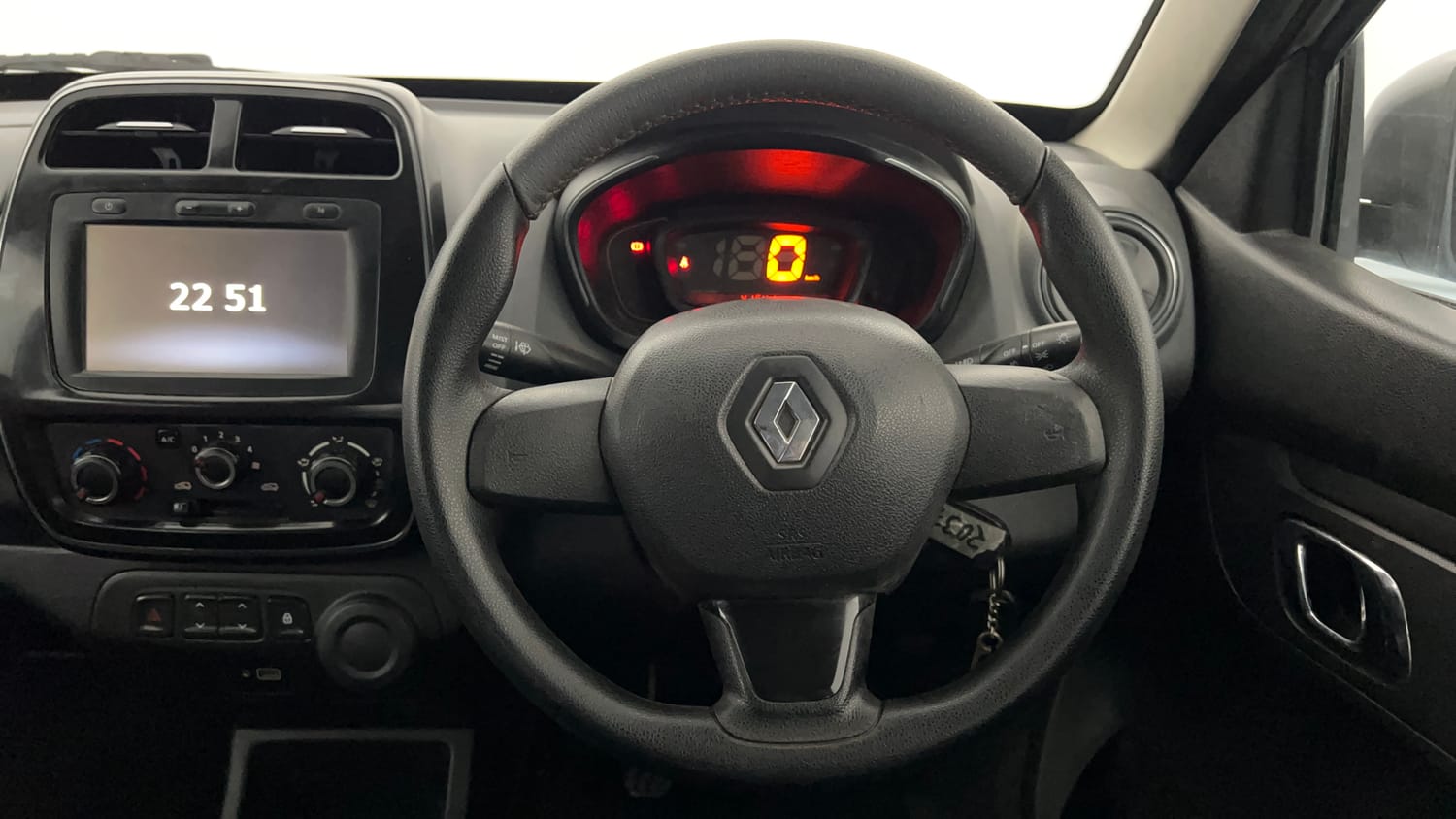Used 2019 Renault Kwid RXT Opt Petrol Manual interior STEERING VIEW