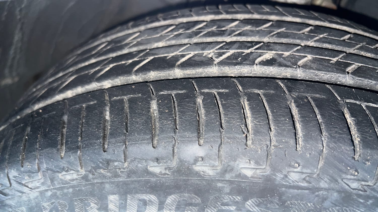 Used 2022 Honda City VX CVT Petrol Petrol Automatic tyres RIGHT FRONT TYRE TREAD VIEW