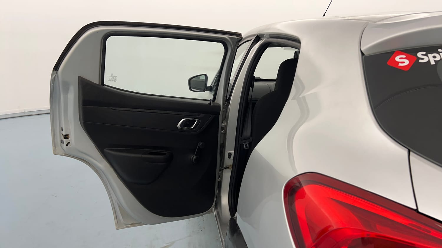 Used 2019 Renault Kwid RXT Opt Petrol Manual interior LEFT REAR DOOR OPEN VIEW