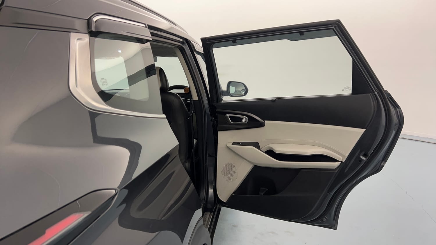 Used 2025 Kia Carens Clavis HTK Plus (O) 1.5 Diesel MT Diesel Manual interior RIGHT REAR DOOR OPEN VIEW