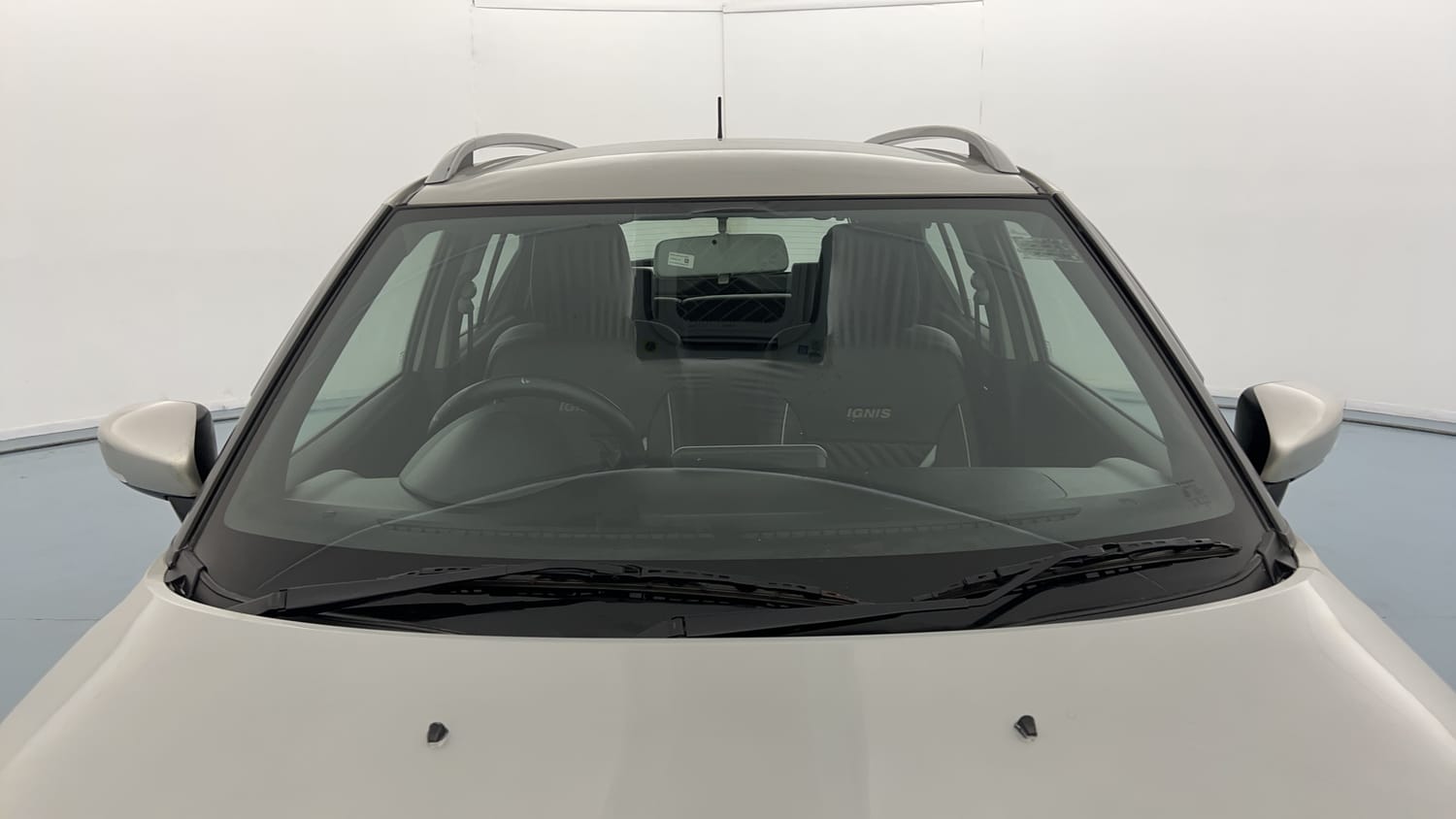 Used 2019 Maruti Suzuki Ignis Alpha 1.2 MT Petrol Manual exterior FRONT WINDSHIELD VIEW