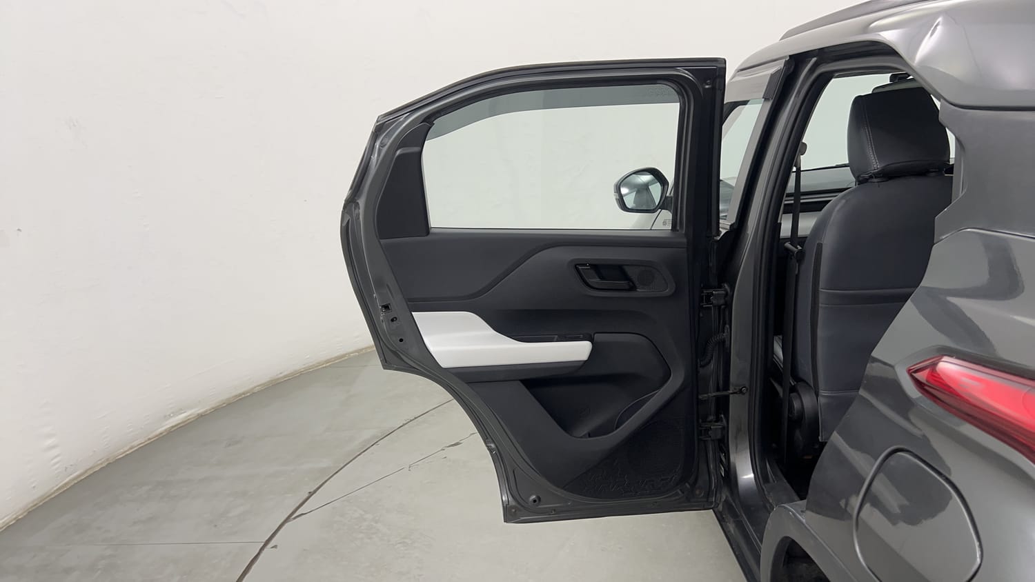 Used 2022 Tata Punch Accomplished MT Petrol Manual interior LEFT REAR DOOR OPEN VIEW