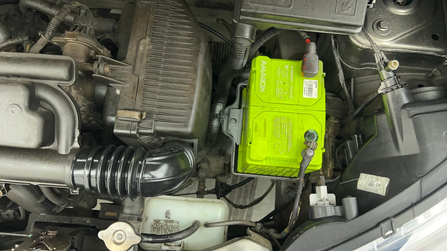 Used 2017 Datsun Redi-GO T (O) Petrol Manual engine ENGINE LEFT SIDE VIEW
