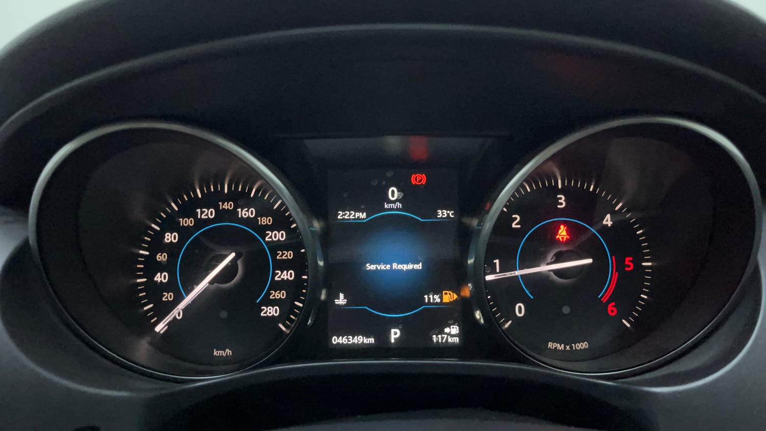 Used 2018 Jaguar XE Prestige Diesel Diesel Automatic interior CLUSTERMETER VIEW