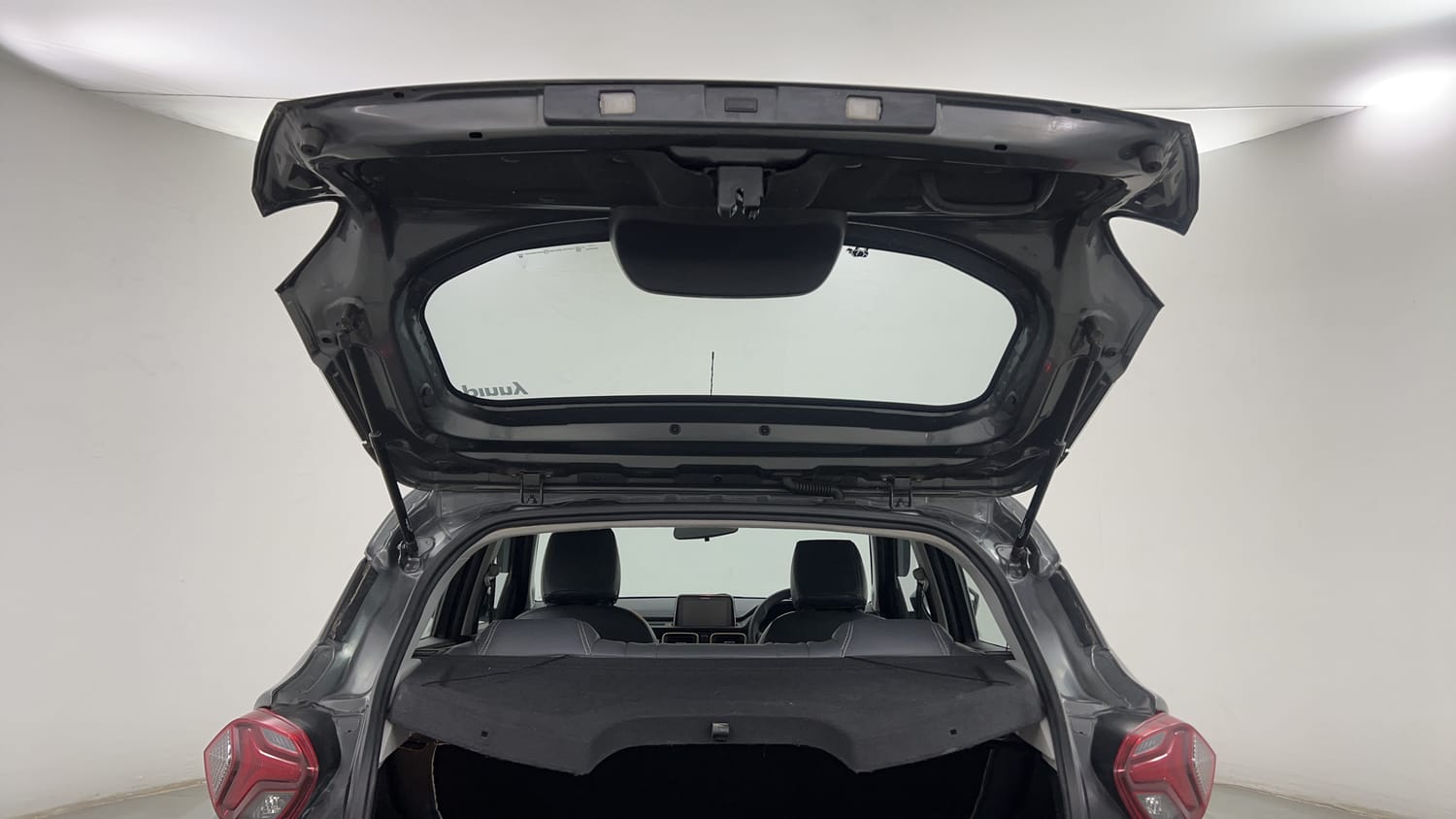 Used 2022 Tata Punch Accomplished MT Petrol Manual interior DICKY DOOR OPEN VIEW