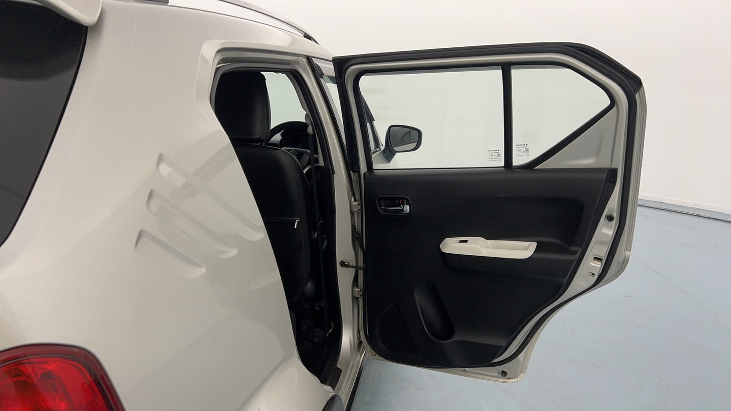 Used 2019 Maruti Suzuki Ignis Alpha 1.2 MT Petrol Manual interior RIGHT REAR DOOR OPEN VIEW