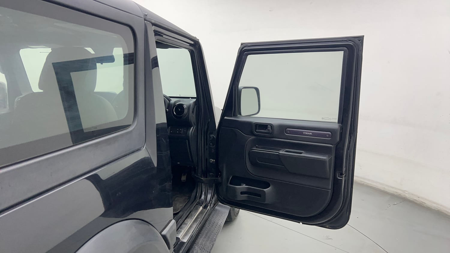 Used 2022 mahindra Thar LX Hard Top Petrol MT 4WD Petrol Manual interior RIGHT FRONT DOOR OPEN VIEW