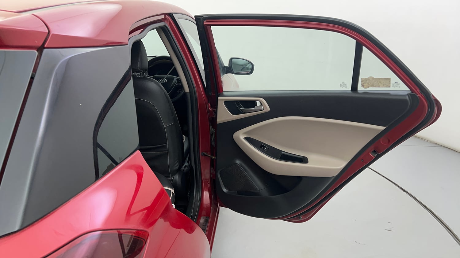 Used 2019 Hyundai Elite i20 Sportz Plus 1.2 Petrol Manual interior RIGHT REAR DOOR OPEN VIEW