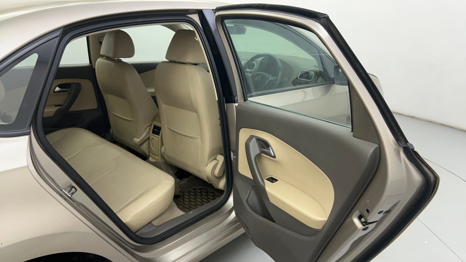 Used 2016 Volkswagen Vento Highline 1.2 (P) AT Petrol Automatic interior RIGHT SIDE REAR DOOR CABIN VIEW