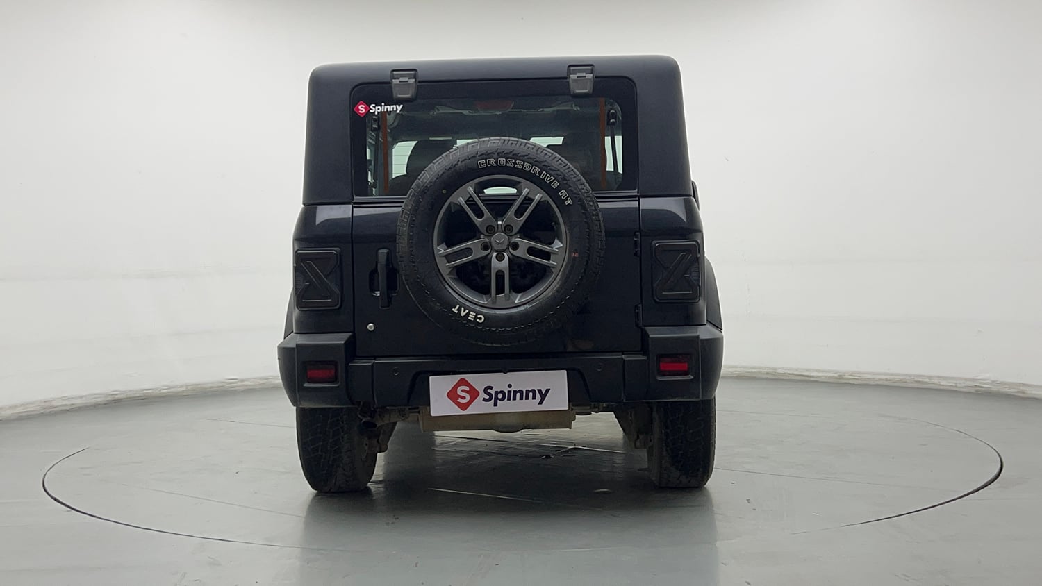 Used 2022 mahindra Thar LX Hard Top Petrol MT 4WD Petrol Manual exterior BACK VIEW