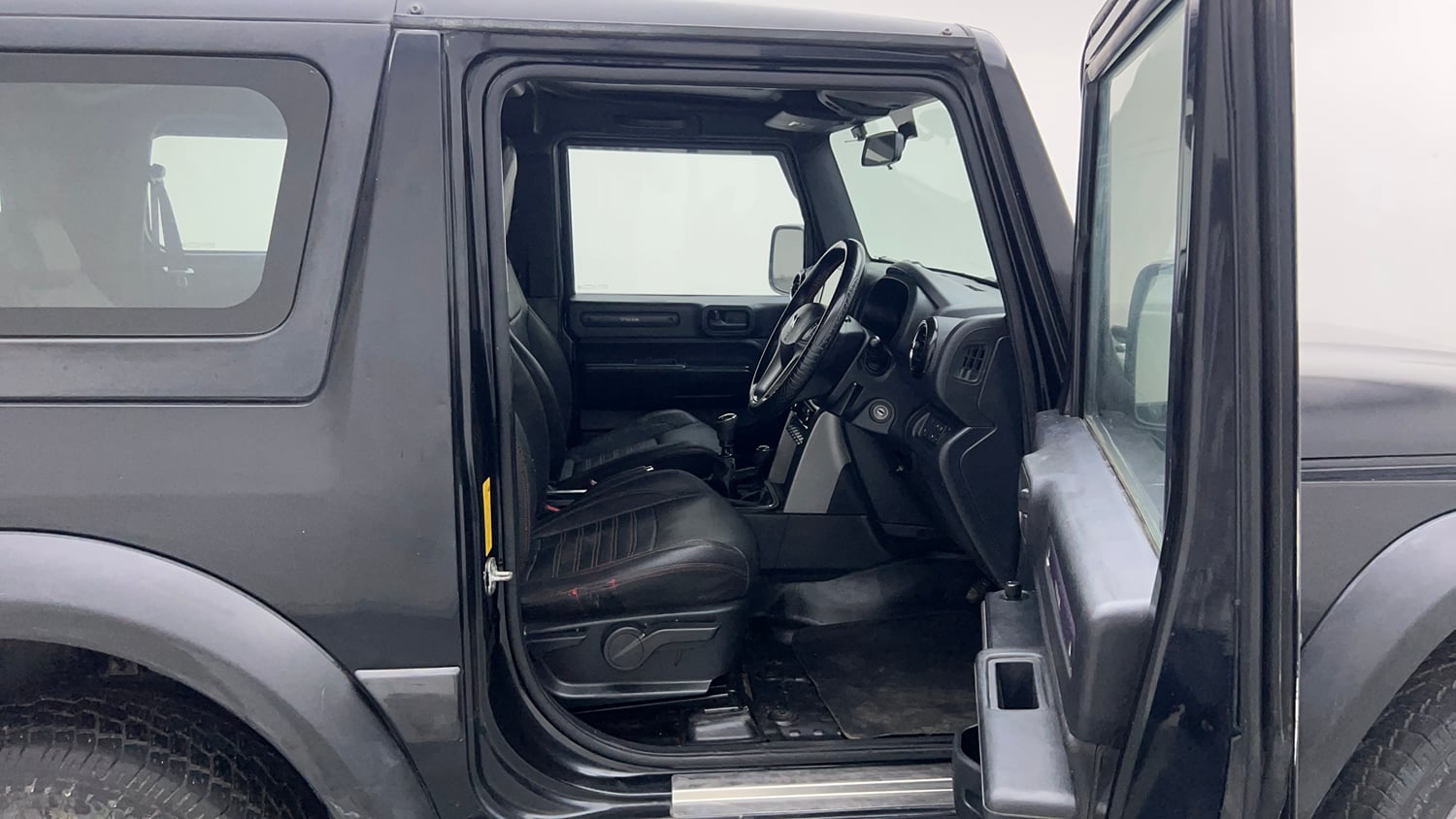 Used 2022 mahindra Thar LX Hard Top Petrol MT 4WD Petrol Manual interior RIGHT SIDE FRONT DOOR CABIN VIEW