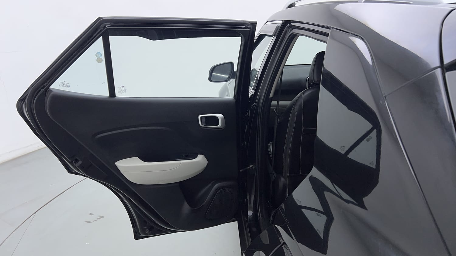 Used 2024 Hyundai Venue S (O) 1.2 Petrol Petrol Manual interior LEFT REAR DOOR OPEN VIEW