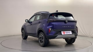 Used 2024 Tata Nexon Fearless Plus S Purple 1.2 Revotron Petrol 7DCA Dual Tone Petrol Automatic exterior LEFT REAR CORNER VIEW