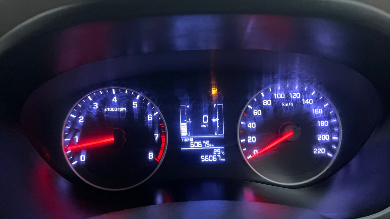 Used 2019 Hyundai Elite i20 Sportz Plus 1.2 Petrol Manual interior CLUSTERMETER VIEW