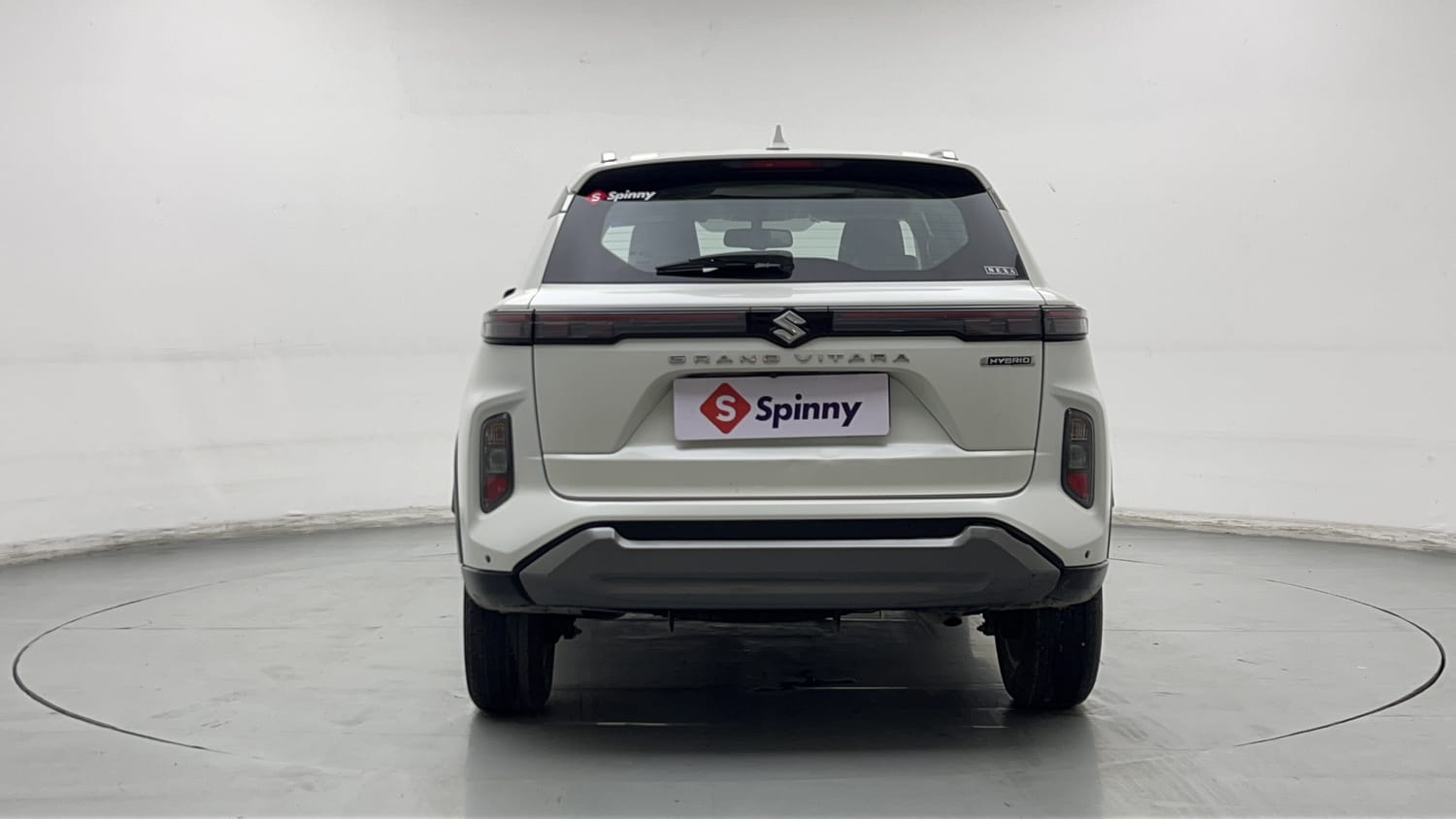 Used 2023 Maruti Suzuki Grand Vitara Alpha Plus Intelligent Hybrid eCVT Hybrid Automatic exterior BACK VIEW