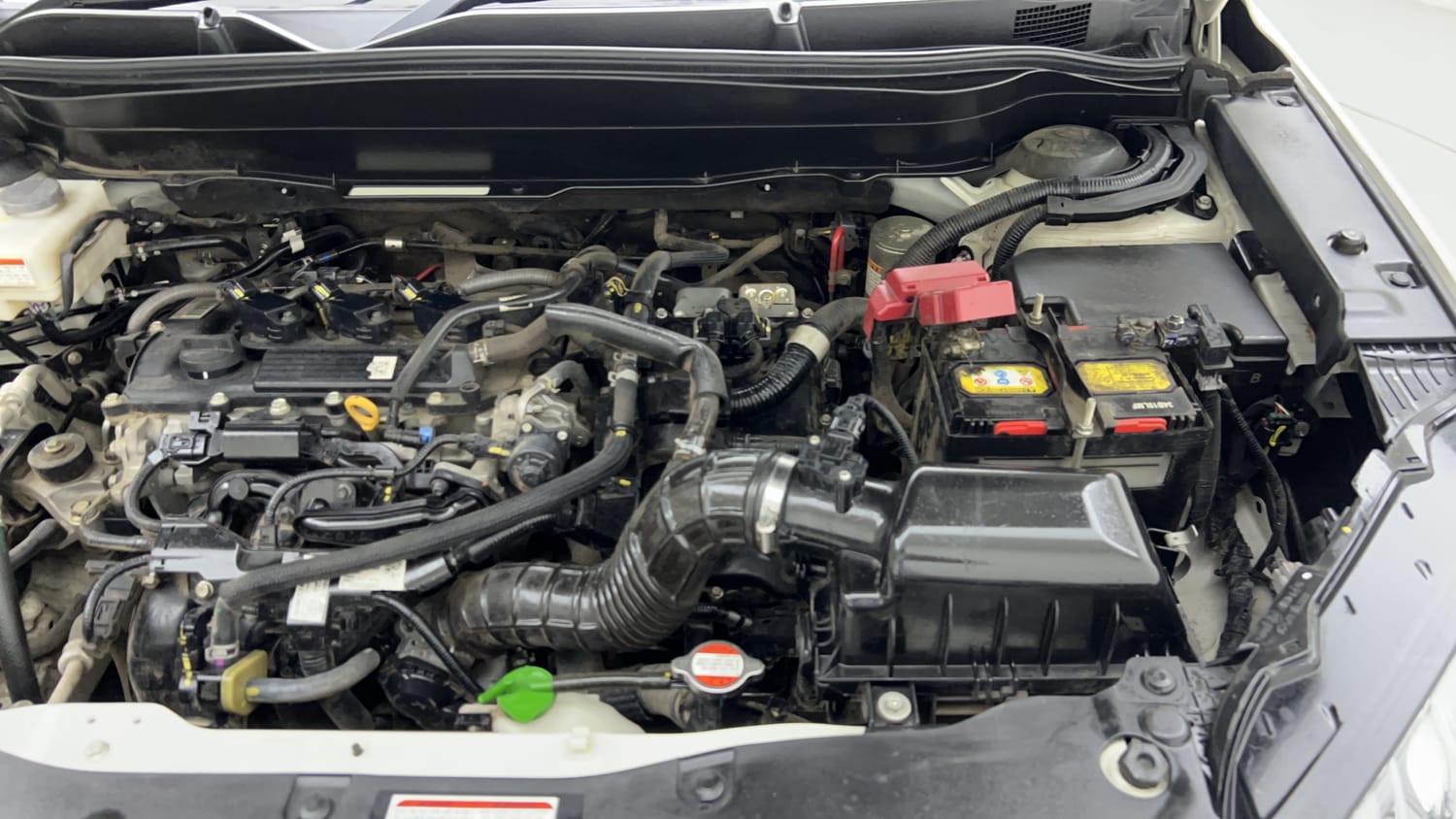 Used 2023 Maruti Suzuki Grand Vitara Alpha Plus Intelligent Hybrid eCVT Hybrid Automatic engine ENGINE LEFT SIDE VIEW