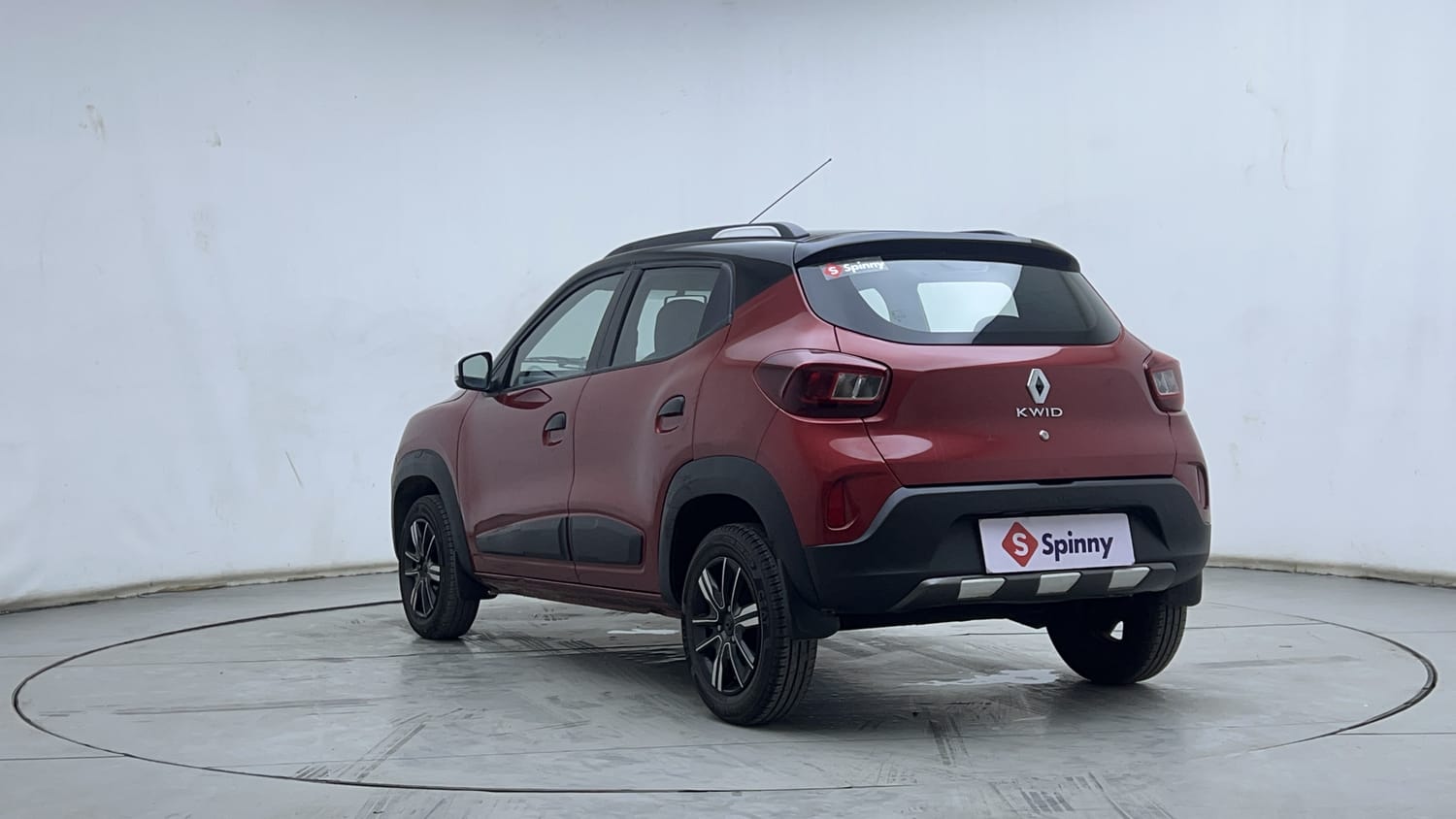 Used 2025 Renault Kwid CLIMBER 1.0 MT Dual Tone Petrol Manual exterior LEFT REAR CORNER VIEW
