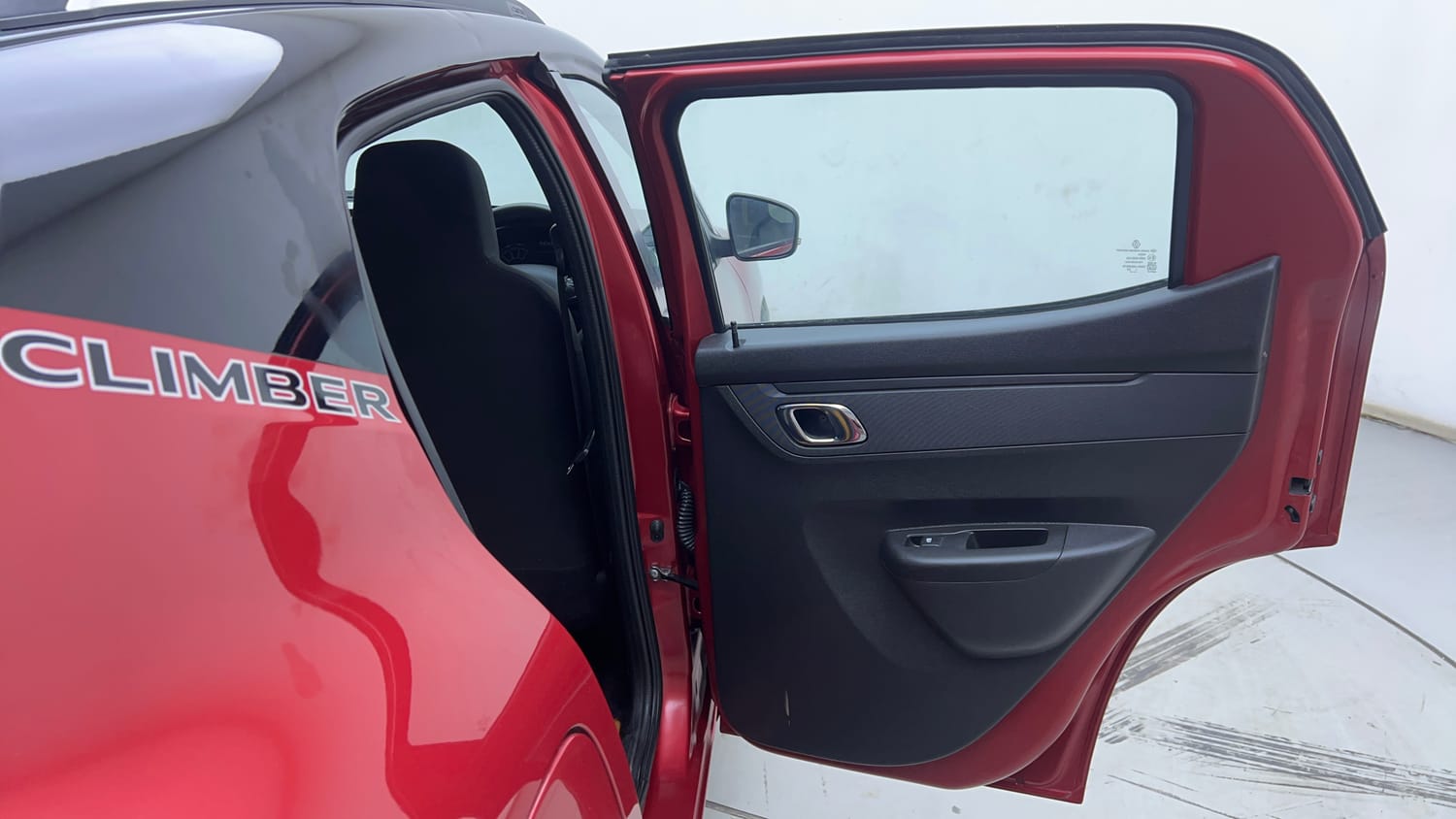 Used 2025 Renault Kwid CLIMBER 1.0 MT Dual Tone Petrol Manual interior RIGHT REAR DOOR OPEN VIEW