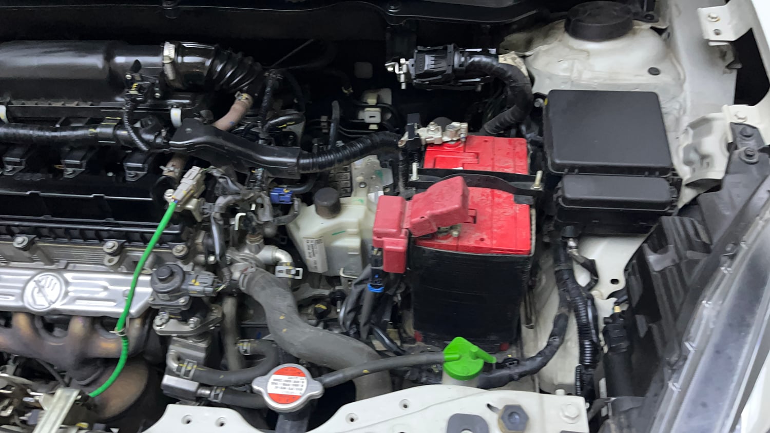 Used 2024 Maruti Suzuki Dzire ZXi Plus AGS Petrol Automatic engine ENGINE LEFT SIDE VIEW