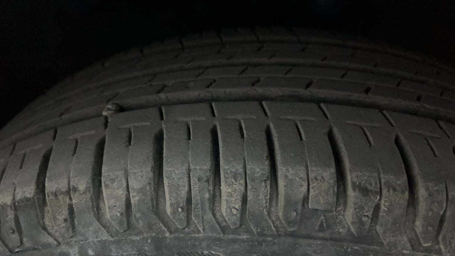 Used 2024 Maruti Suzuki Dzire ZXi Plus AGS Petrol Automatic tyres LEFT FRONT TYRE TREAD VIEW
