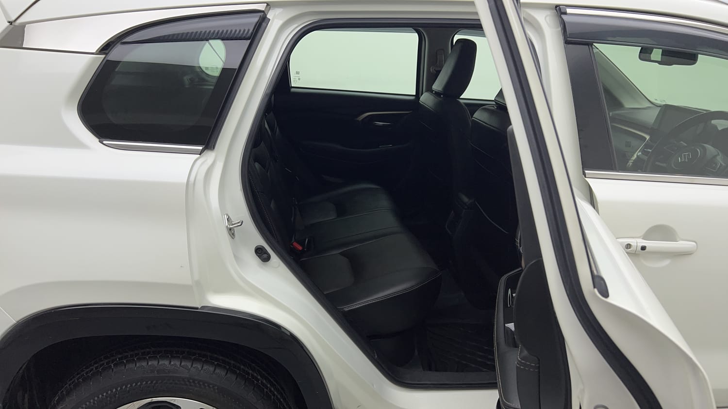 Used 2023 Maruti Suzuki Grand Vitara Alpha Plus Intelligent Hybrid eCVT Hybrid Automatic interior RIGHT SIDE REAR DOOR CABIN VIEW