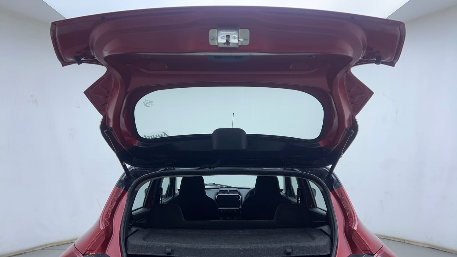 Used 2025 Renault Kwid CLIMBER 1.0 MT Dual Tone Petrol Manual interior DICKY DOOR OPEN VIEW