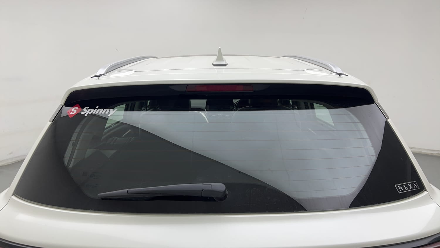 Used 2023 Maruti Suzuki Grand Vitara Alpha Plus Intelligent Hybrid eCVT Hybrid Automatic exterior BACK WINDSHIELD VIEW