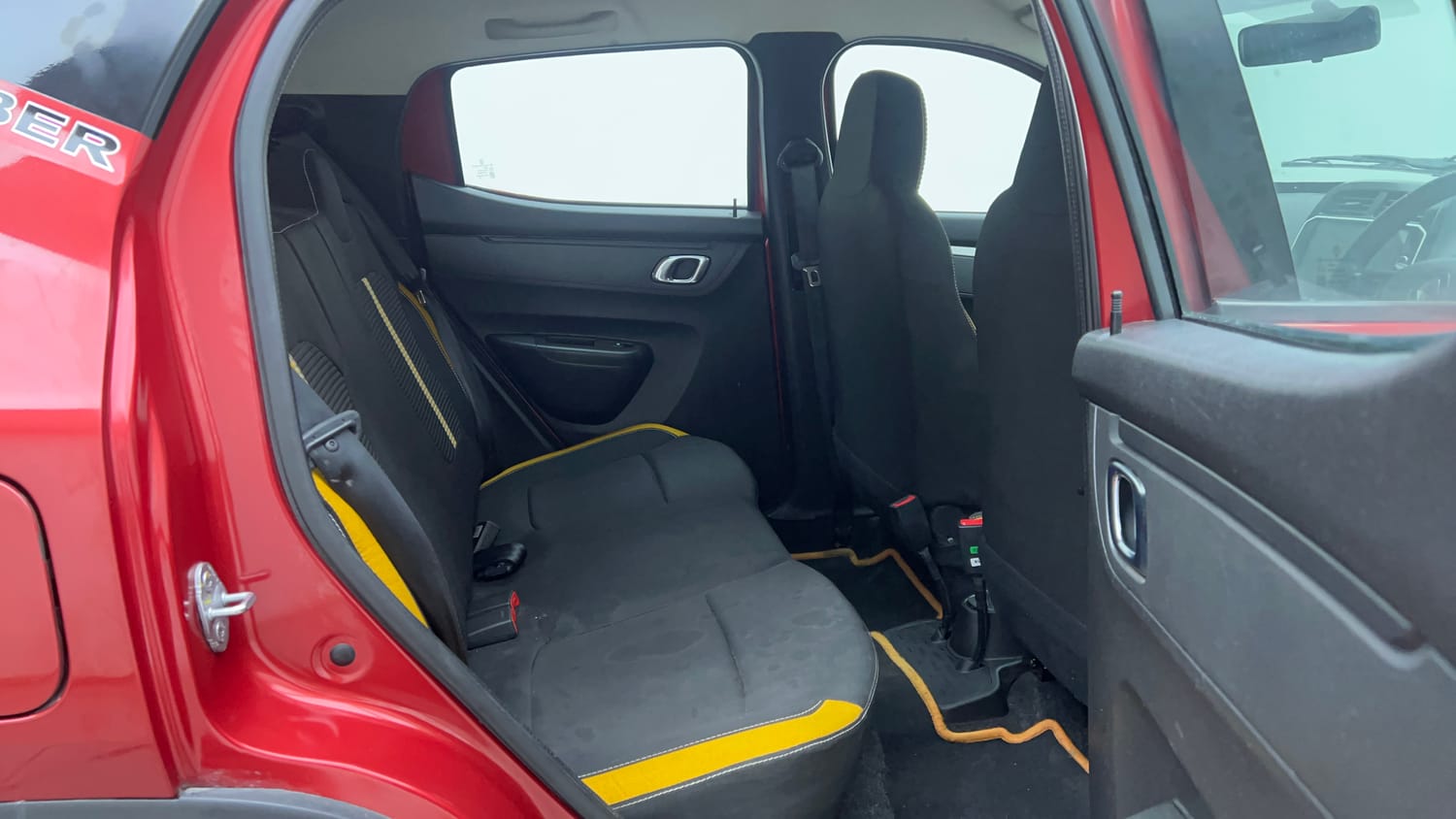 Used 2025 Renault Kwid CLIMBER 1.0 MT Dual Tone Petrol Manual interior RIGHT SIDE REAR DOOR CABIN VIEW