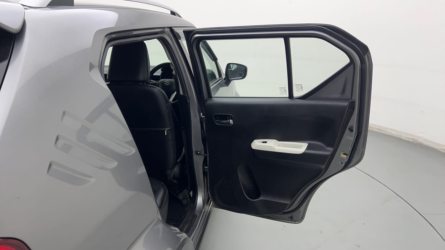 Used 2021 Maruti Suzuki Ignis Zeta 1.2 MT Petrol Manual interior RIGHT REAR DOOR OPEN VIEW