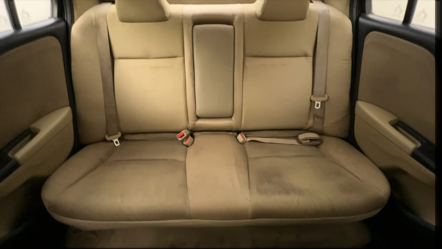 Used 2015 Honda City SV Petrol Manual interior REAR SEAT CONDITION VIEW