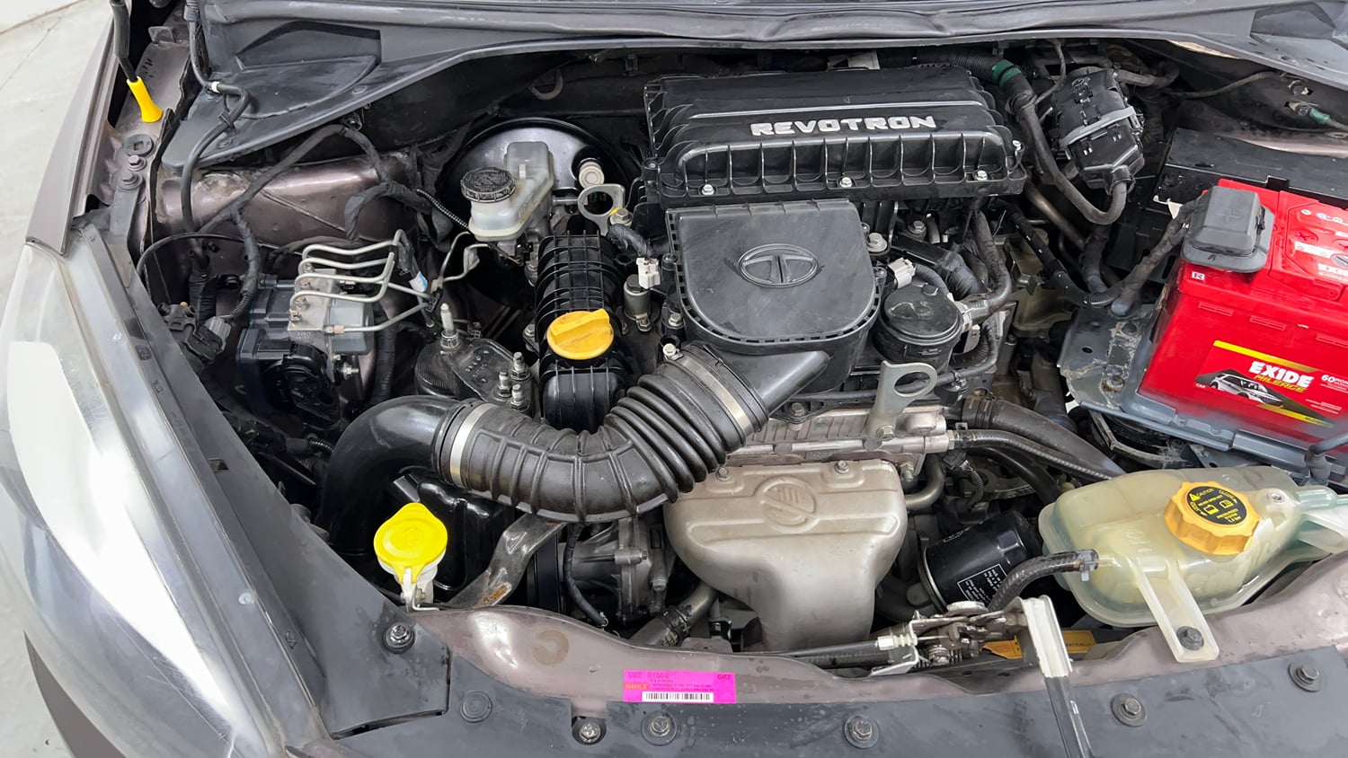 Used 2018 Tata Tigor Revotron XZA Petrol Automatic engine ENGINE RIGHT SIDE VIEW