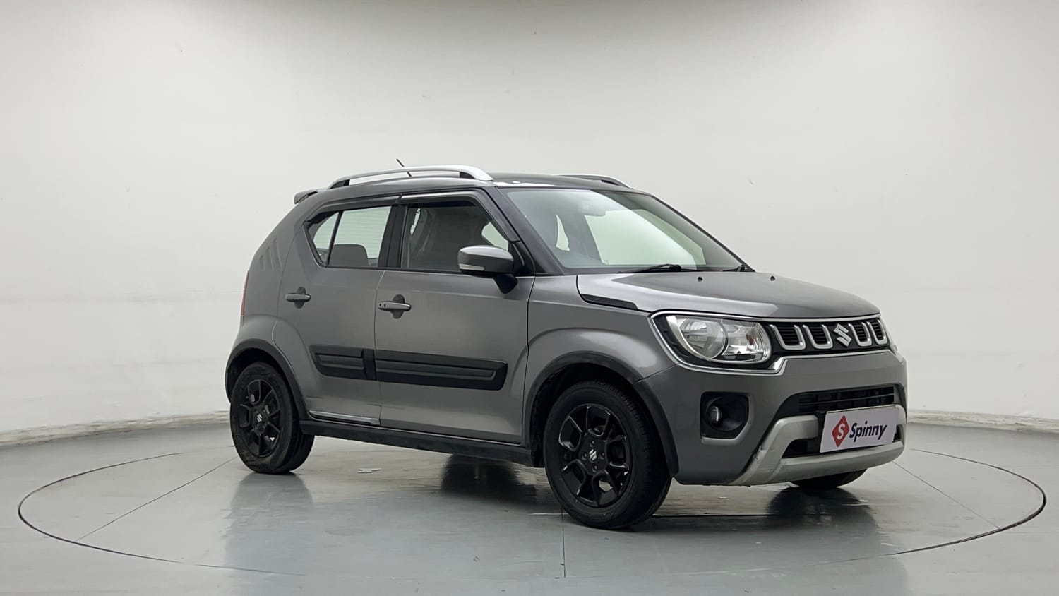 Used 2021 Maruti Suzuki Ignis Zeta 1.2 MT Petrol Manual exterior RIGHT FRONT CORNER VIEW