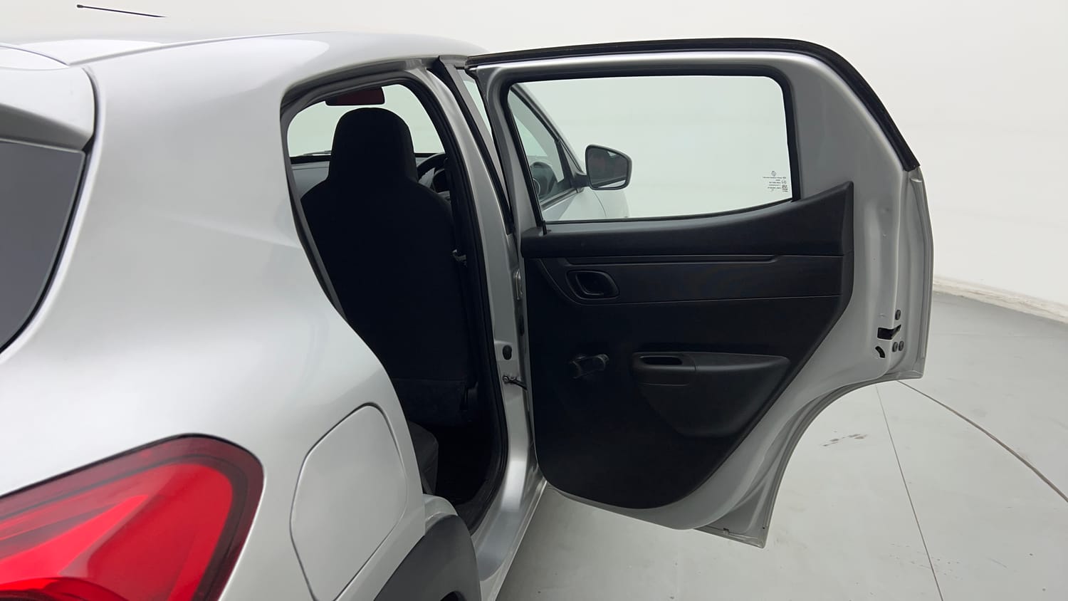 Used 2019 Renault Kwid RXL Petrol Manual interior RIGHT REAR DOOR OPEN VIEW